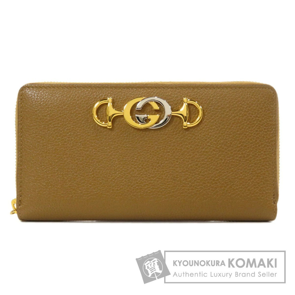 Gucci Zumi Interlocking GG Long Wallet Leather